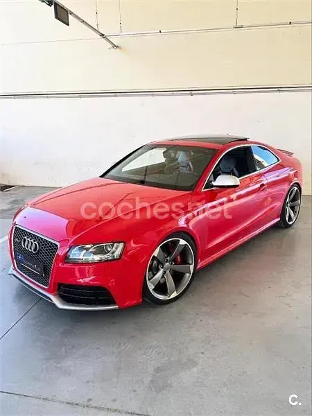 Usado Audi RS5 450 CV (330 kW) 2011 Rojo Coupe