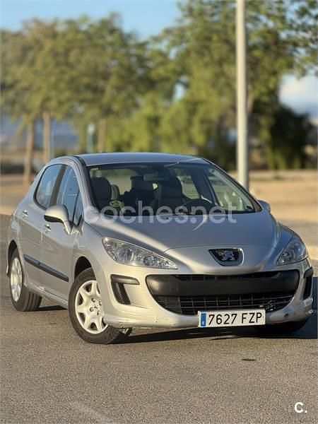 Gris / plata Usado 2008 Peugeot 308 Sport Berlina | 4300 € (Precio justo) - Imagen 1/4