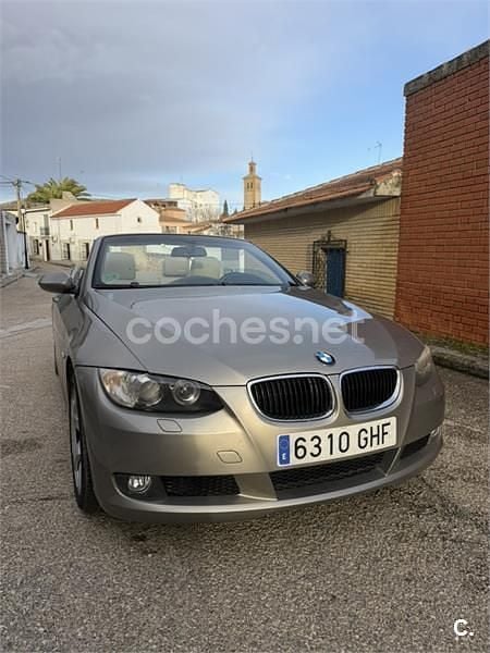 Beige Usado 2008 BMW 320 Cabriolet Descapotable | 9000 € (Super precio) - Imagen 1/4