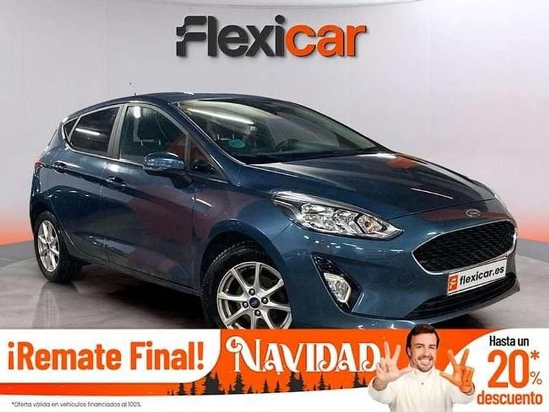 Azul Usado 2019 Ford Fiesta Trend Utilitario | 9490 € (Buen precio) - Imagen 1/4