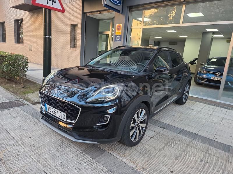Negro Usado 2021 Ford Puma Titanium SUV | 18.950 € (Buen precio) - Imagen 1/4