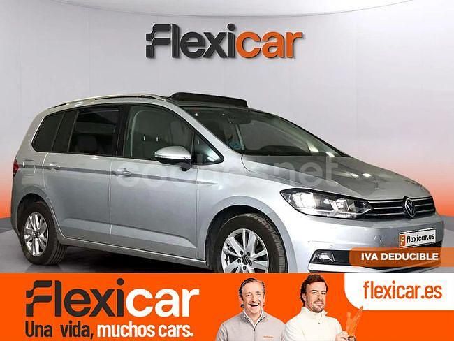 Gris / plata Usado 2021 VW Touran Advance Monovolumen | 23.490 € (Buen precio) - Imagen 1/4