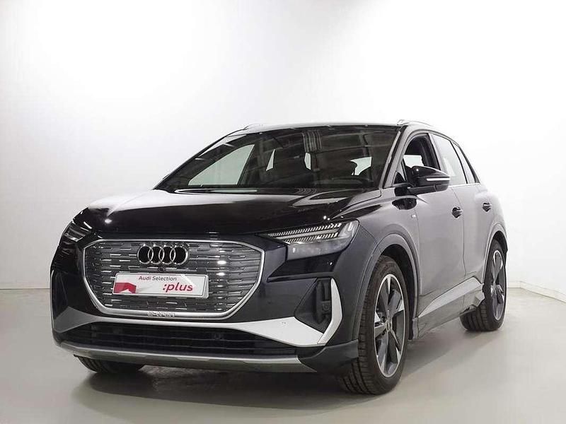 Usado Audi Q4 e-tron S-Line 150 kW (204 CV) 2024 Negro SUV
