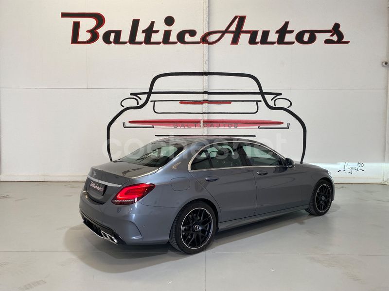 Usado Mercedes C220 194 CV (142 kW) 2019 Gris / plata Berlina