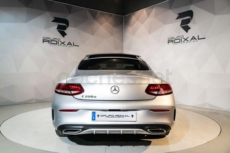 Usado Mercedes C220 170 CV (125 kW) 2017 Gris / plata Coupe