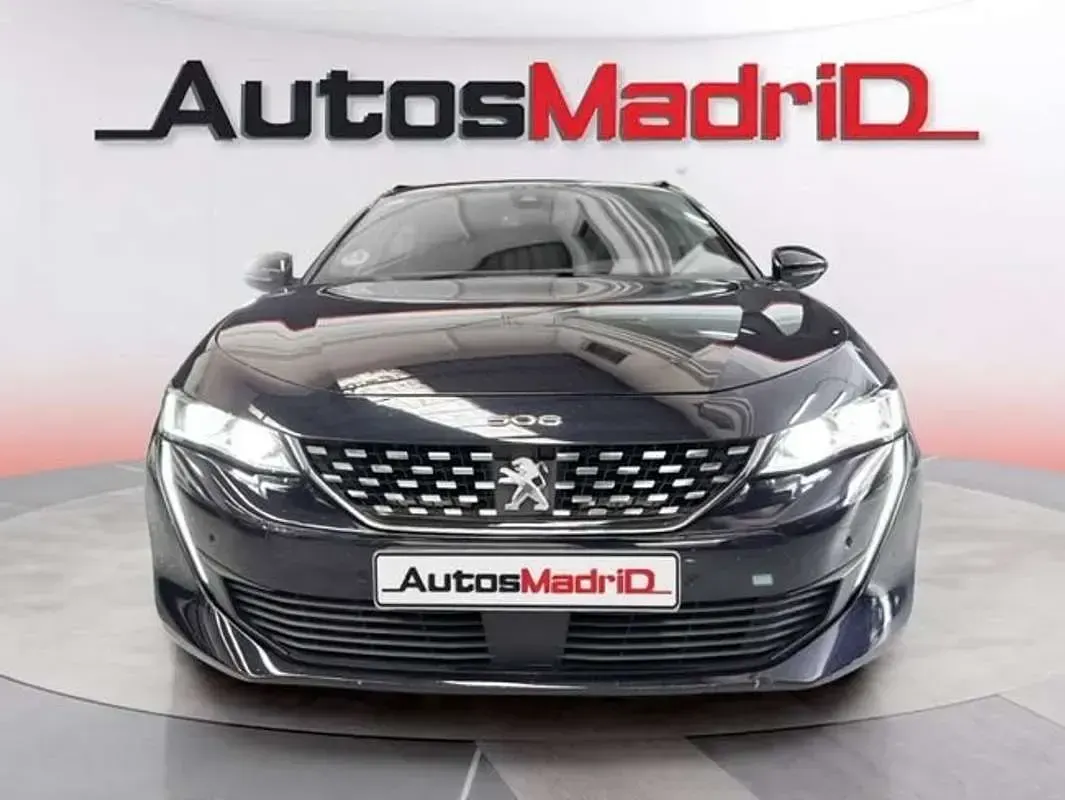 Usado Peugeot 508 Allure 131 CV (96 kW) 2021 Azul Berlina
