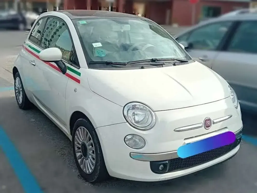 Usado Fiat 500 69 CV (50 kW) 2014 Blanco Berlina
