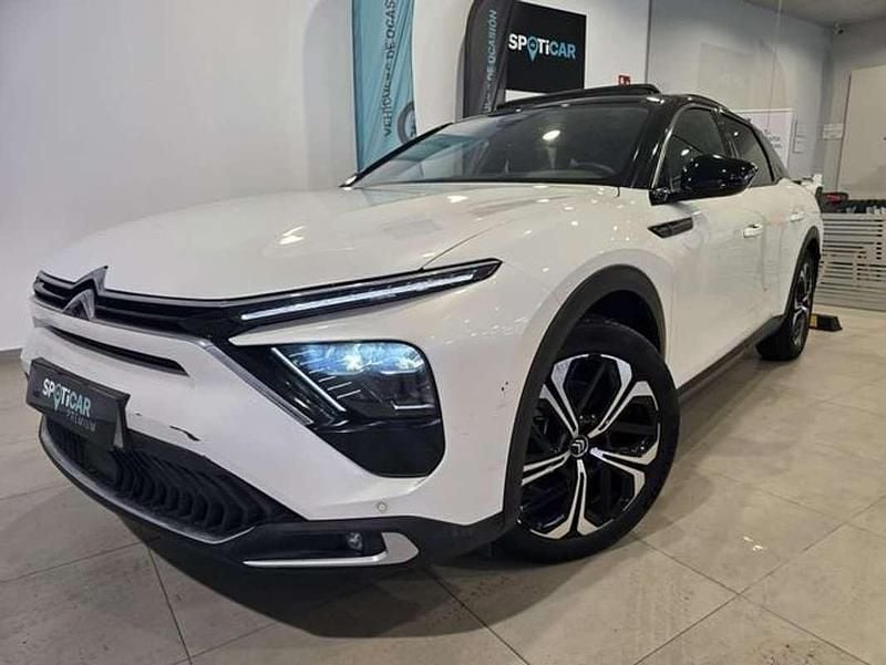 Usado Citroën C5 X Shine 226 CV (166 kW) 2022 Blanco Familiar