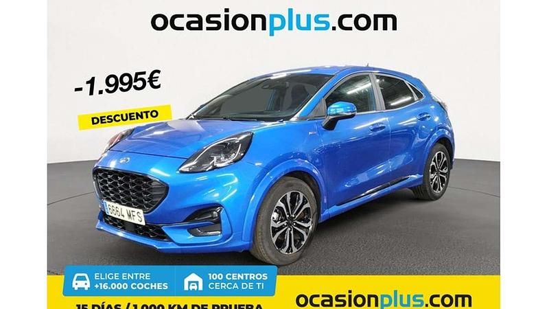 Azul Usado 2023 Ford Puma ST-Line SUV | 14.623 € (Buen precio) - Imagen 1/4