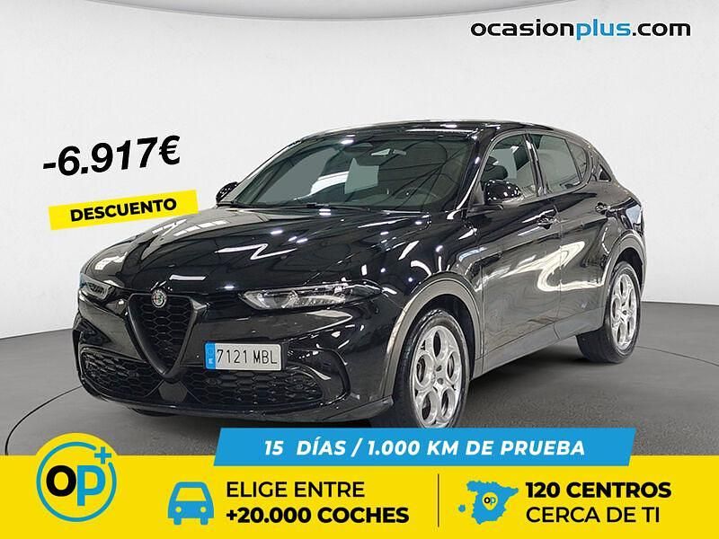 Negro Usado 2022 Alfa Romeo Tonale Sprint SUV | 22.300 € (Precio justo) - Imagen 1/4