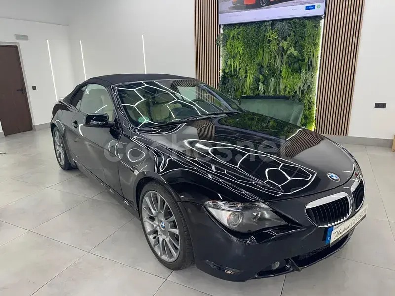 Usado BMW 630 Cabriolet 258 HP (189 kW) 2006 Preto Cabrios