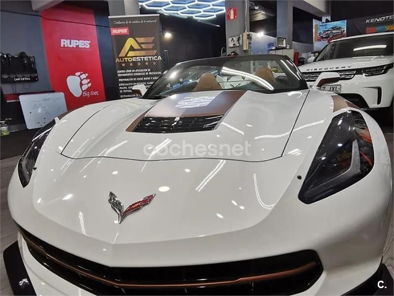 Blanco Usado 2013 Chevrolet Corvette Sport Descapotable | 79.000 € - Imagen 1/4