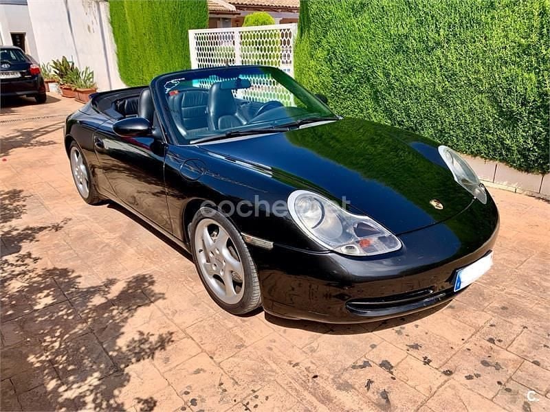 Negro Usado 2000 Porsche 911 Carrera 4 Cabriolet Descapotable | 33.800 € - Imagen 1/4