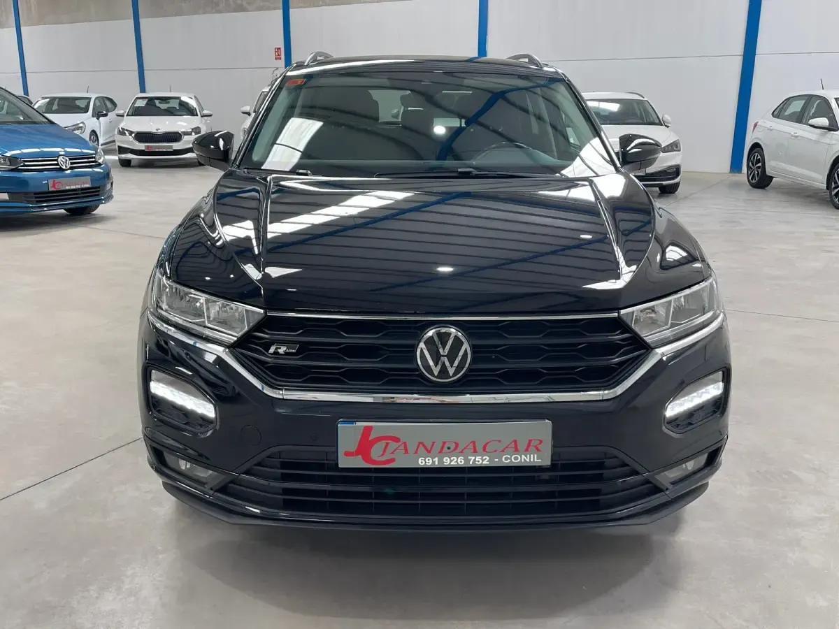 Usado VW T-Roc Advance 115 CV (84 kW) 2021 Negro SUV