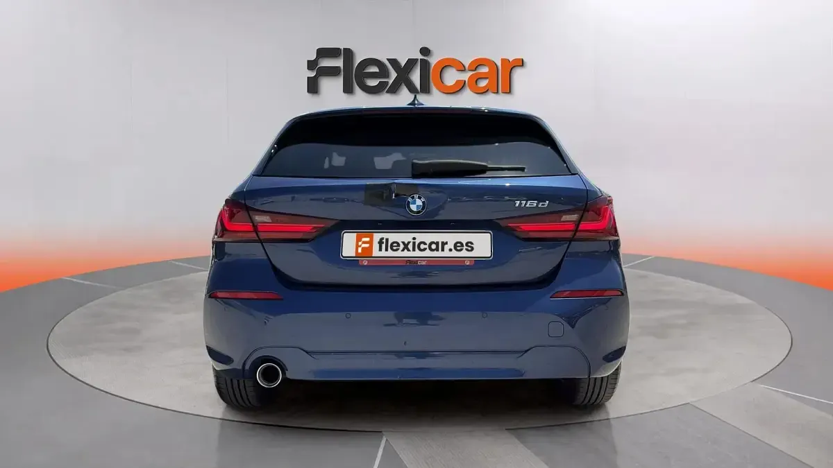 Usado BMW 116 116 CV (85 kW) 2022 Azul Utilitario