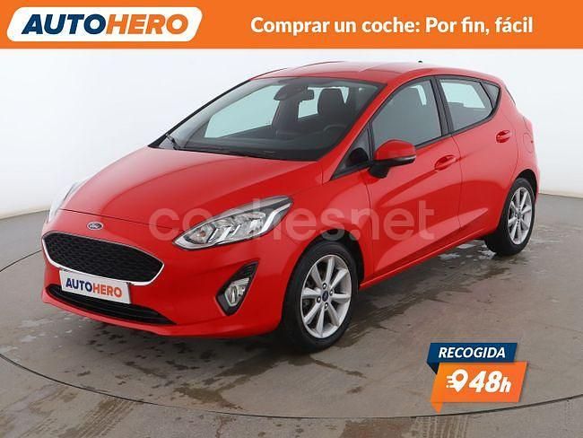 Rojo Usado 2019 Ford Fiesta Trend Utilitario | 10.299 € (Precio justo) - Imagen 1/3