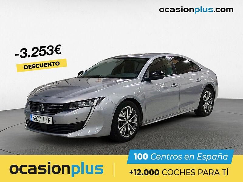 Gris Usado 2022 Peugeot 508 Allure Berlina | 17.800 € (Super precio) - Imagen 1/4