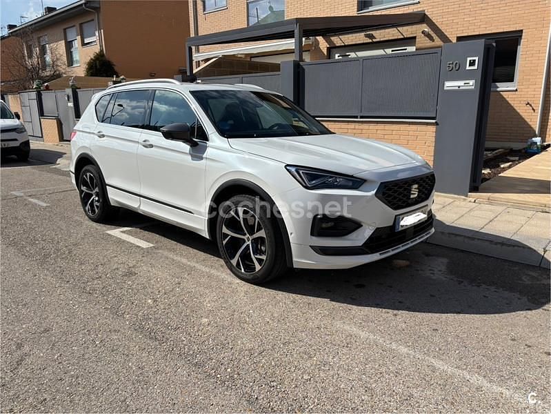 Blanco Usado 2021 Seat Tarraco FR SUV | 30.990 € (Precio justo) - Imagen 1/4