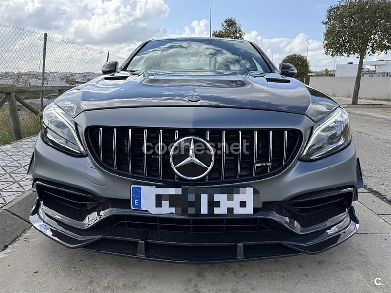 Gris / plata Usado 2020 Mercedes C63S AMG Berlina | 65.000 € (Buen precio) - Imagen 1/4