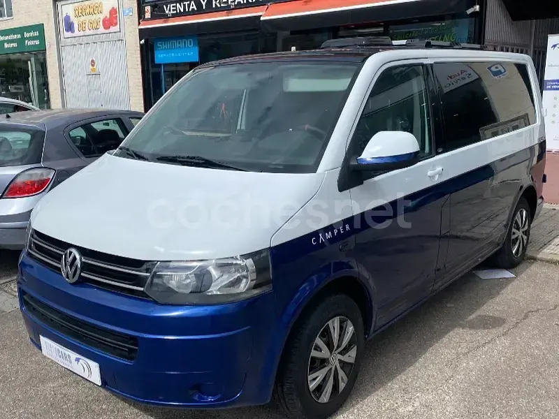 Usado VW T5 102 CV (75 kW) 2010 Azul Van