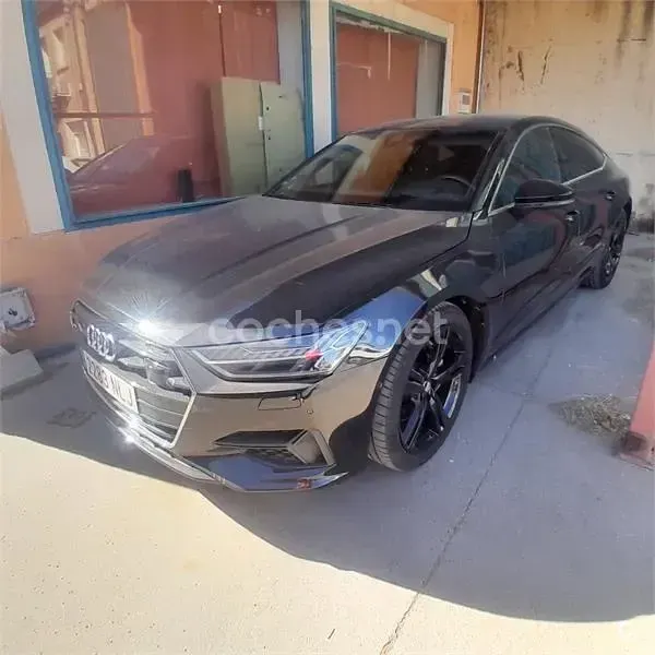 Usado Audi A7 Sportback 286 CV (210 kW) 2022 Negro Utilitario