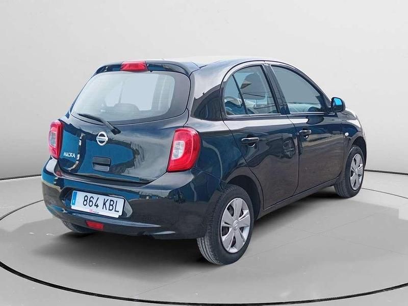 Usado Nissan Micra Acenta 88 CV (64 kW) 2017 Negro Utilitario