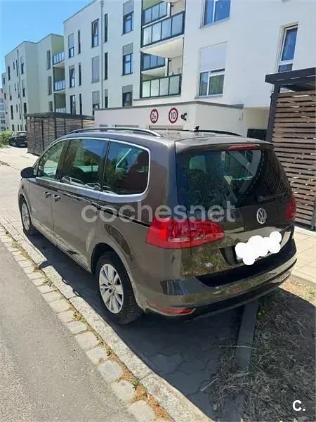 Usado VW Sharan Sport 140 CV (102 kW) 2014 Gris / plata Monovolumen
