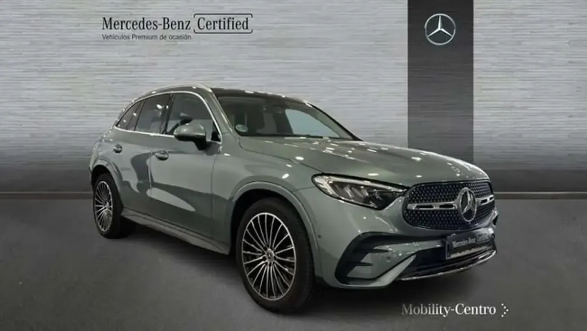 Usado Mercedes GLC220 197 CV (144 kW) 2024 Verde SUV