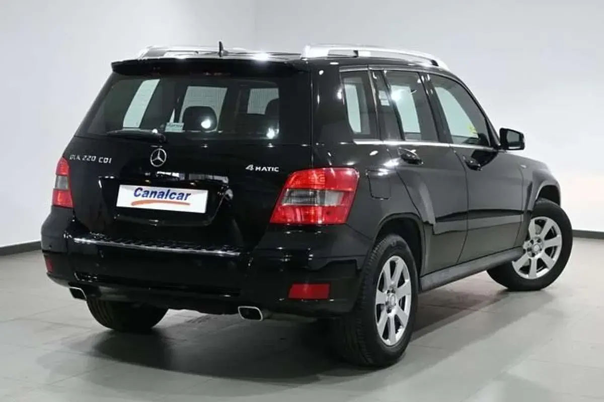 Usado Mercedes GLK220 169 CV (124 kW) 2011 Negro SUV