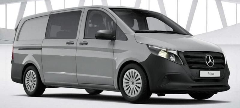 Gris Nuevo 2025 Mercedes Vito Monovolumen | 45.056 € (Precio justo) - Imagen 1/4
