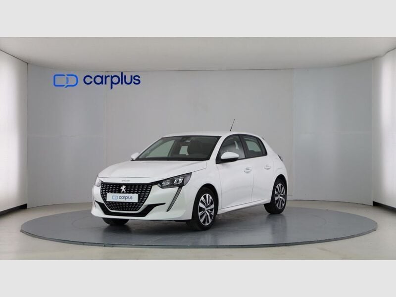 Blanco nacarado Usado 2021 Peugeot 208 Active Utilitario | 13.490 € (Precio justo) - Imagen 1/4