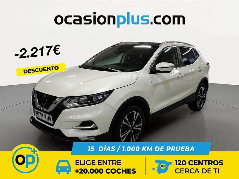 Usado Nissan Qashqai N-Connecta 115 CV (84 kW) 2018 Blanco SUV