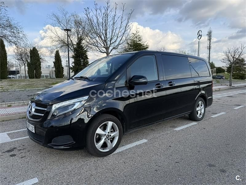 Usado Mercedes V220 Exclusive 163 CV (119 kW) 2019 Negro Monovolumen