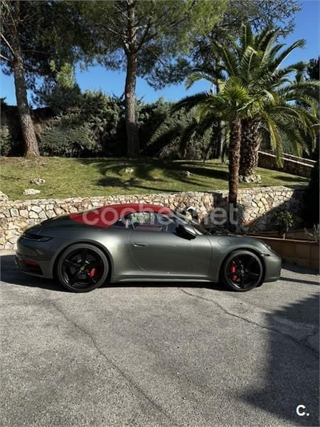 Usado Porsche 911 Carrera 4S Cabriolet 450 CV (330 kW) 2019 Gris / plata Descapotable