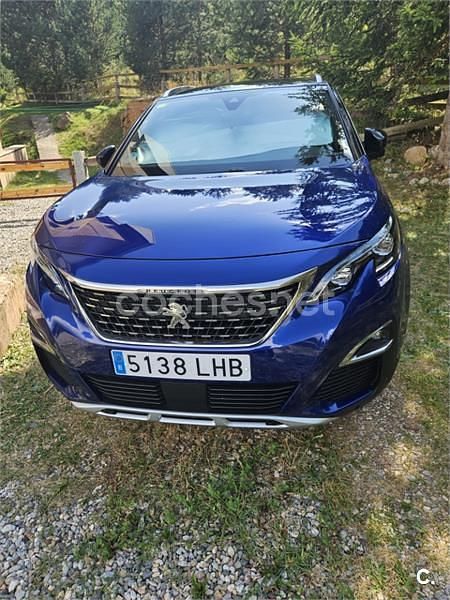 Usado Peugeot 3008 GT-line 130 CV (95 kW) 2020 Azul SUV