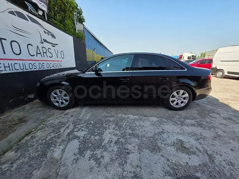 Usado Audi A4 180 CV (132 kW) 2009 Negro Berlina