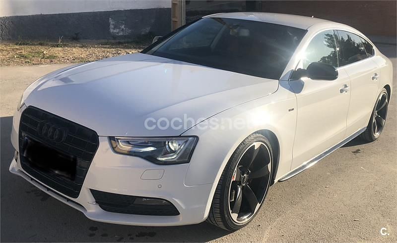 Usado Audi A5 Sportback S-Line 245 CV (180 kW) 2014 Blanco Utilitario