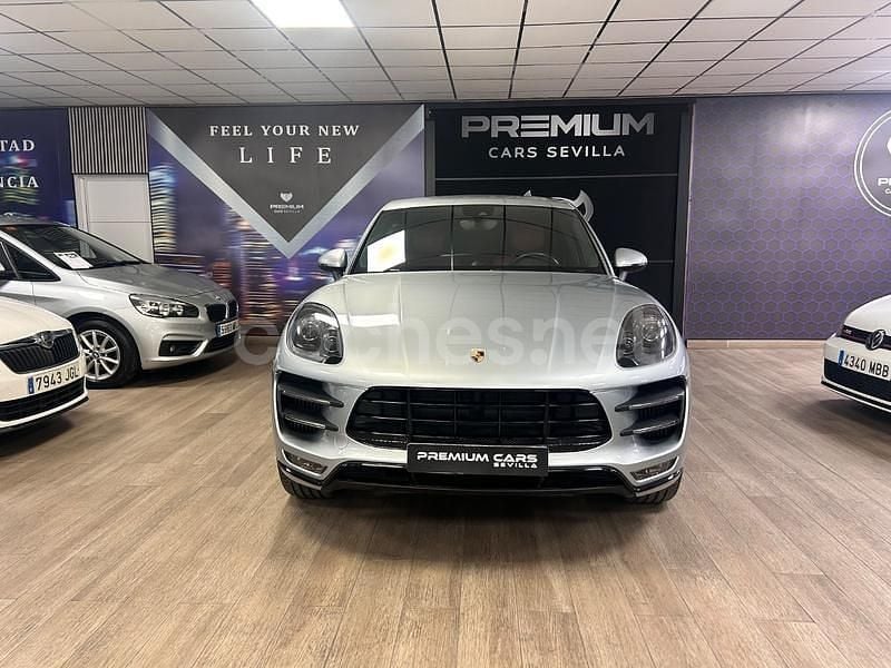 Usado Porsche Macan Turbo 400 CV (294 kW) 2015 Gris / plata SUV