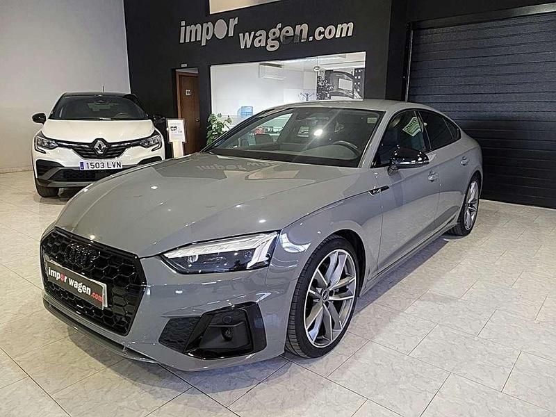Usado Audi A5 Sportback S-Line 204 CV (150 kW) 2022 Gris Utilitario