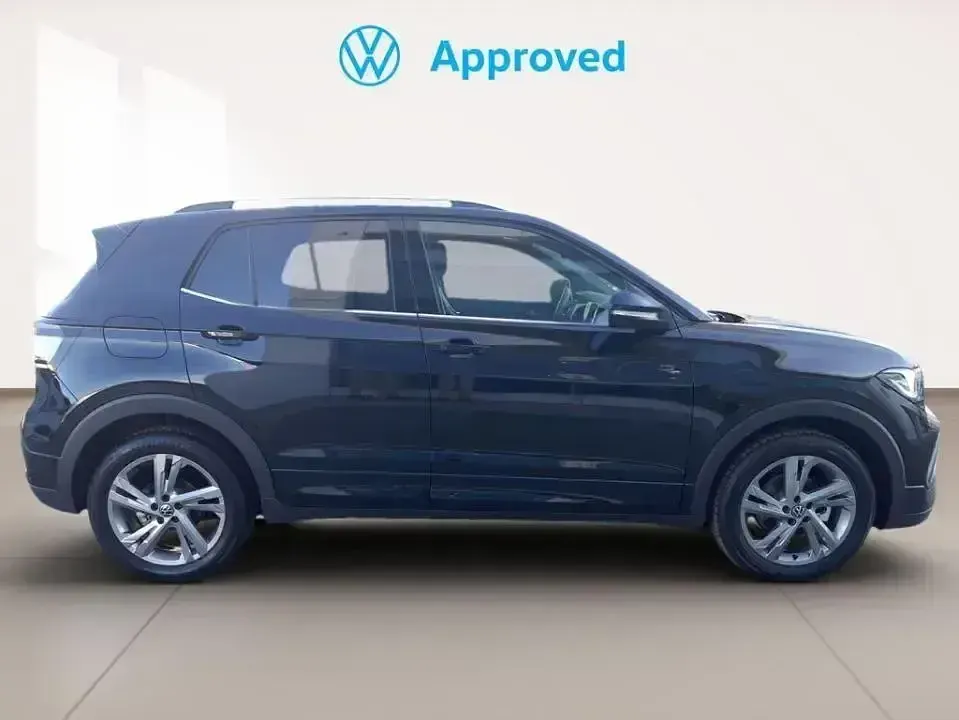 Usado VW T-Cross R-line 116 CV (85 kW) 2024 Negro SUV