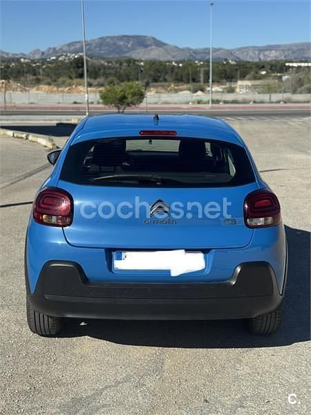 Usado Citroën C3 PureTech 110 CV (80 kW) 2019 Azul Utilitario