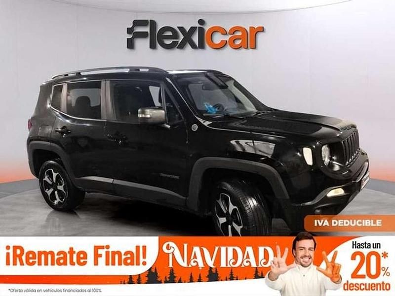 Negro Usado 2022 Jeep Renegade Trailhawk SUV | 15.790 € (Precio justo) - Imagen 1/4