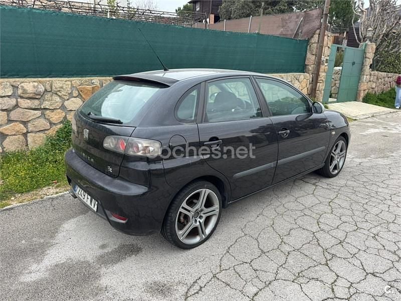 Usado Seat Ibiza FR 130 CV (95 kW) 2007 Negro Utilitario