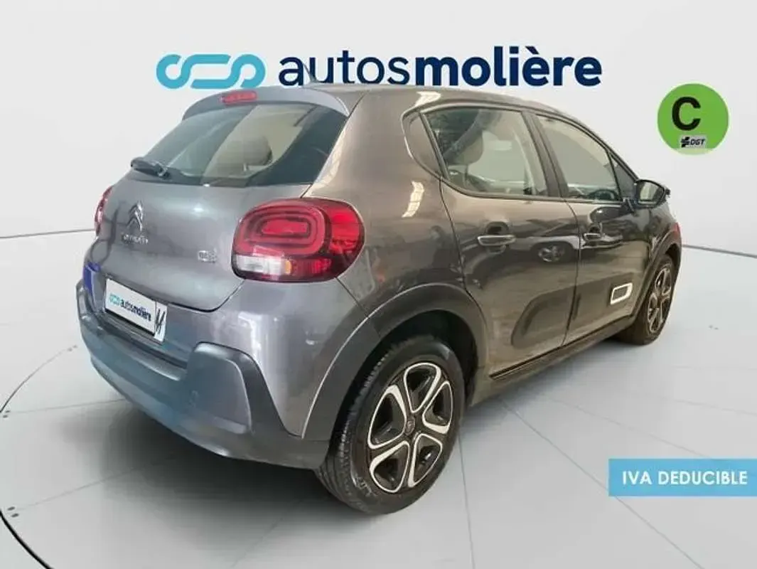 Usado Citroën C3 PureTech 82 CV (60 kW) 2024 Gris Utilitario