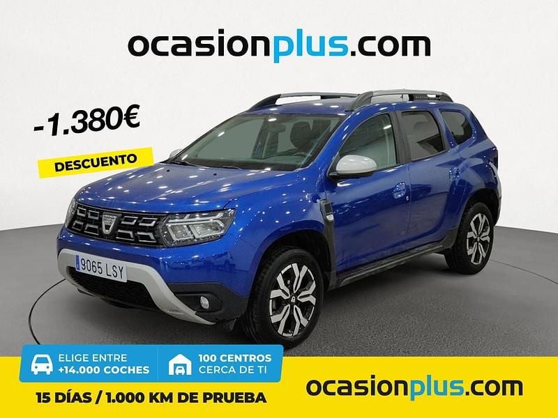 Azul Usado 2021 Dacia Duster Prestige SUV | 14.990 € (Precio justo) - Imagen 1/4