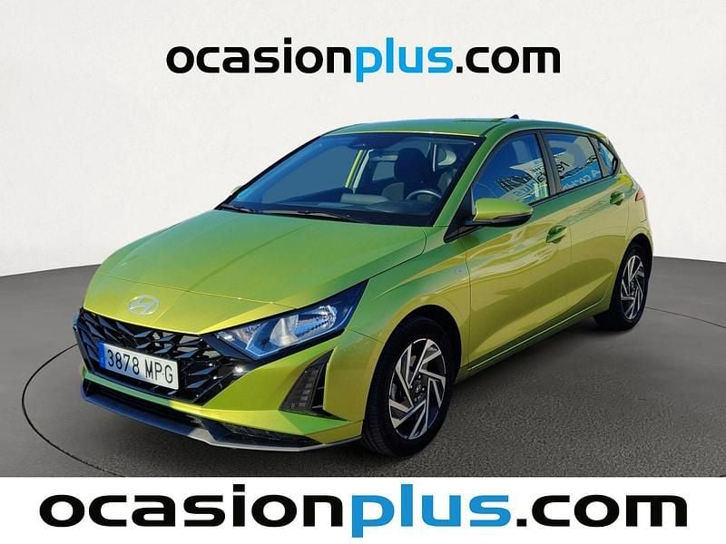 Verde Usado 2024 Hyundai i20 Utilitario | 17.182 € (Precio justo) - Imagen 1/4