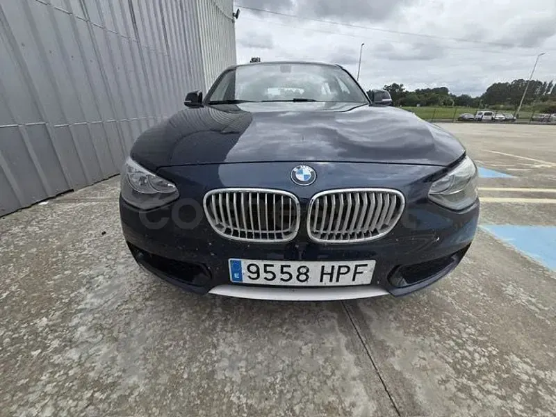 Usado BMW 118 143 CV (105 kW) 2013 Azul Utilitario