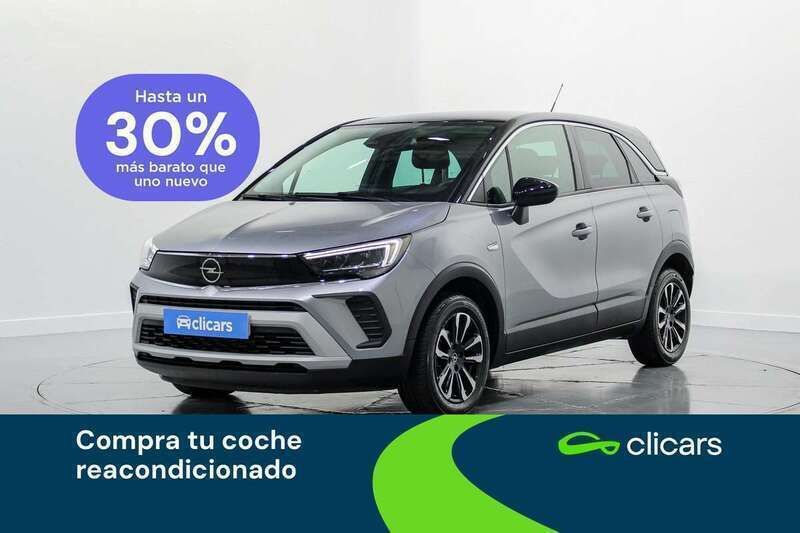 Plateado Usado 2024 Opel Crossland Elegance SUV | 16.390 € (Precio justo) - Imagen 1/4