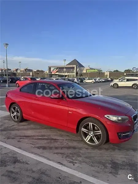 Usado BMW 218 136 HP (100 kW) 2015 Vermelho Coupé