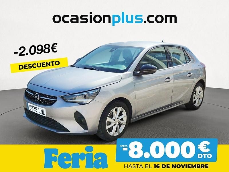 Gris Usado 2021 Opel Corsa Elegance Berlina | 11.490 € (Precio justo) - Imagen 1/4